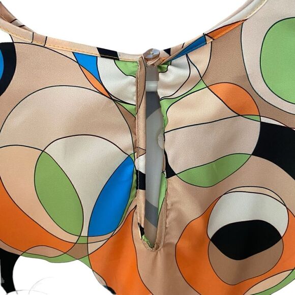 NWOT Colourful Blouse from the Italian Markets - Picture 5 of 5